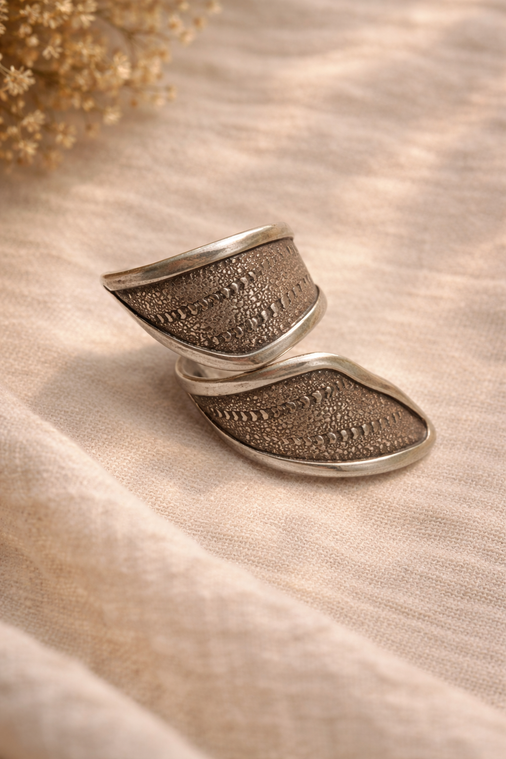 Drift Form Silver Ring