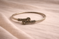 Blossom Torque Silver Arm Band