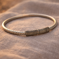 Woven Core Silver Bracelet
