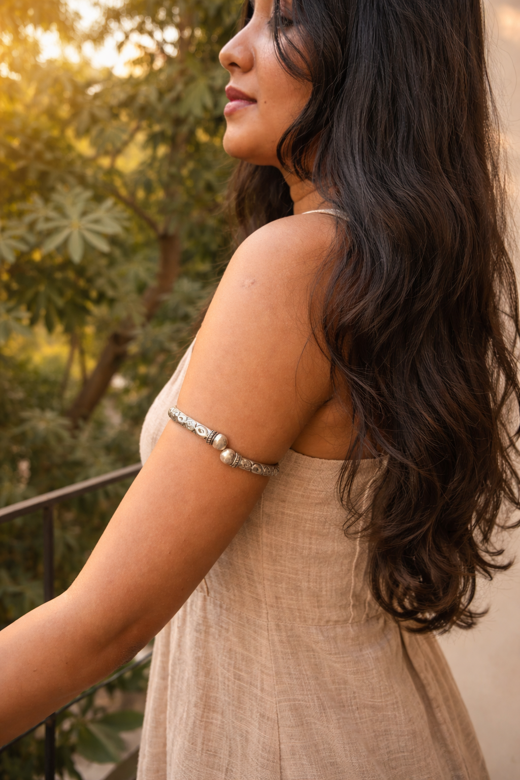 Heirloom Torque Silver | Arm Band and Anklet