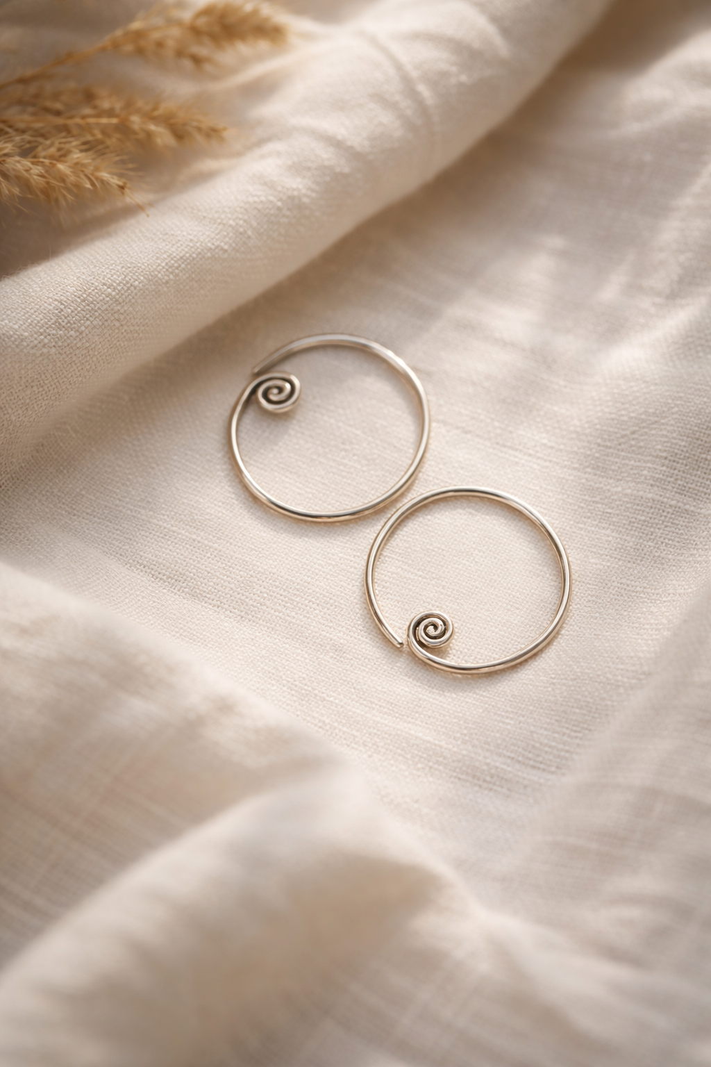 Leher – Silver Earrings